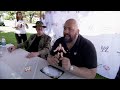 Big Show and The Bella Twins participate in the 2013 Special Olympics Connecticut Summer Games