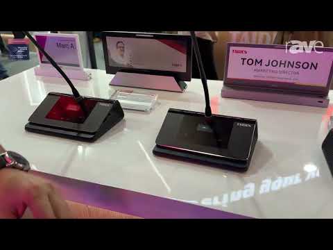 ISE 2025: TAIDEN Unveils HCS-5391DE Wireless Conference System with Dual Delegate Support