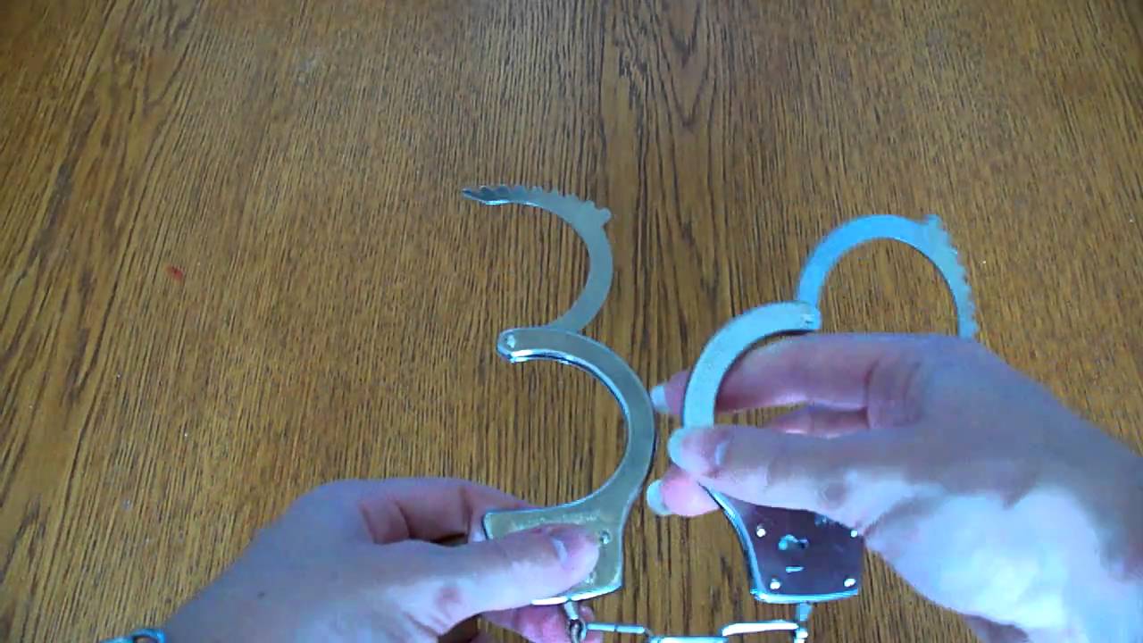 How to turn a fake pair of handcuffs into real working ones! HD YouTube