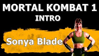 Mortal Kombat 1 1992 - Sonya Blade Intro