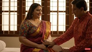 Traditional Indian Couple Moments Saree Look & Family Bonding Video