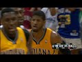Paul George Bangs Home the Fierce Alley-Oop