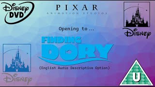 Opening To Finding Dory 2016 Uk Dvd English Audio Descriptive Option