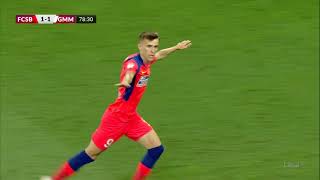 Goool Fcsb - Gaz Metan 2-1. Octavian Popescu Marchează Cu Un Șut Superb Din Afara Careului
