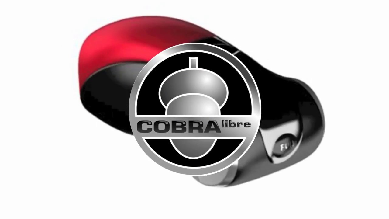 Роскошный мастурбатор для Мужчин Fun Factory Cobra Libre черно-красный