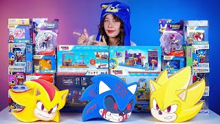 Sonic The Hedgehog Toys Boxes Unboxing Asmr Sonic, Tails, Knuckles, Amy Rose, Shadow