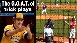 Trick plays in baseball 1 of 4