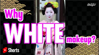 Why Are Maikosgeikos Face White With Makeup?