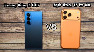 Apple Iphone 17 Pro Max Vs Samsung Galaxy Z Fold7 Speed Test