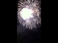 Video Fireworks in Victory Square of Sakhalin, Russia
