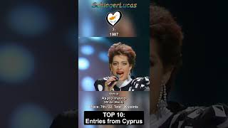 Top 10 Entries From Cyprus In Eurovision