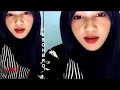 Bigo Live@Adelia Zahra action di depan kamera memakai hijab