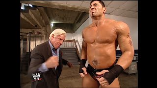 Batista Vs. Scott Steiner Raw Jan 20, 2003