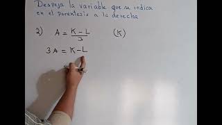Despeje De Variables En Física 1