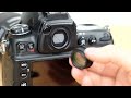 Video Fitting a Nikon DK-17M Magnifying eyepiece for D700 D3 D3s D2x