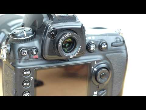 Fitting a Nikon DK-17M Magnifying eyepiece for D700 D3 D3s D2x