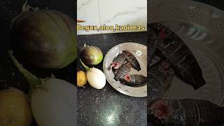 Begun Aloo Dia Koi Mas R Jhol Bengali Recipeamese Recipe