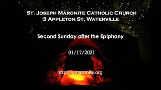 St. Joseph's Maronite Catholic Church 01/17/21