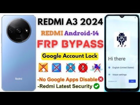 Redmi A3 Frp Bypass __ Redmi A3 Android 14 Frp Bypass Redmi A3 Frp Bypass __ Redmi A3 Android 14 Frp Bypass