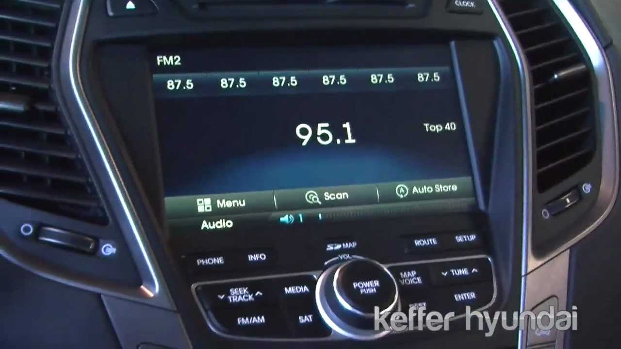 How to pair Bluetooth for Hyundai Santa Fe: Santa Fe ...