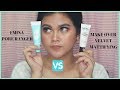 Makeup Battle: Emina Pore Ranger vs Make Over Velvet Mattifying