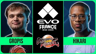 Evo France 2025 Dragon Ball Fighterz Gropis Vs Hikari Grand Finals