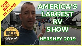 Hershey RV Show 2019 – America’s Largest RV Show – 2020 Model Tours
