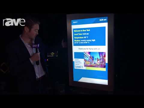 NEC NY Showcase: NEC Display Discusses P484 Display in Kiosk