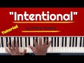 Learn 'Intentional' by Travis Greene on Piano: Easy Gospel Tutorial in Key of A