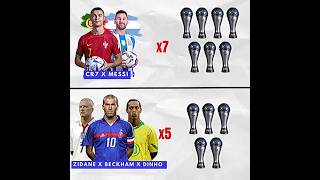 Ronaldo & Messi Vs Zidane, Beckham & Ronaldinho Trophy Clash You Wont Believe