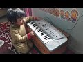 Sa re ga ma pa on piano by Smallest piano player baby Sargam