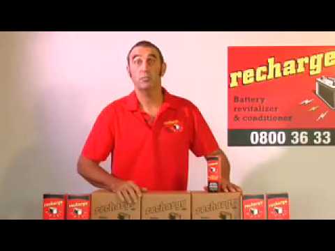 Car Battery Reconditioning RECHARGE Battery Revitilizer - YouTube