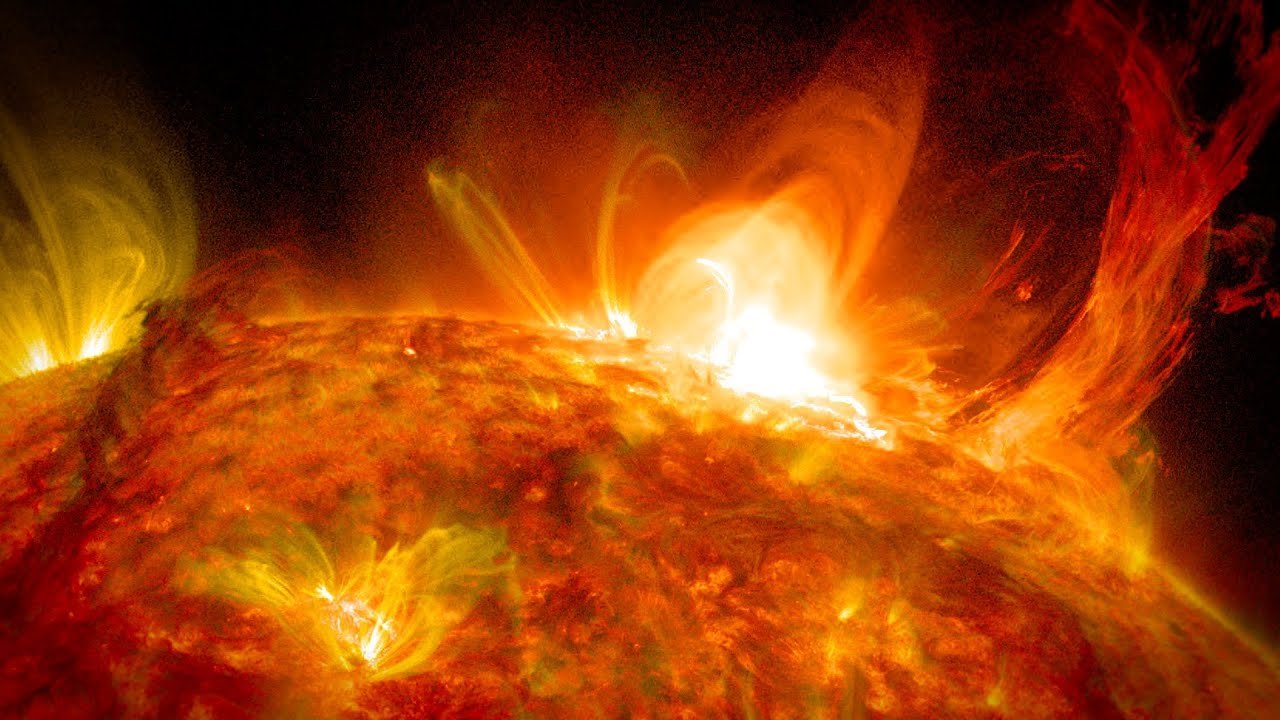 NASA | Twisting Solar Eruption and Flare - YouTube