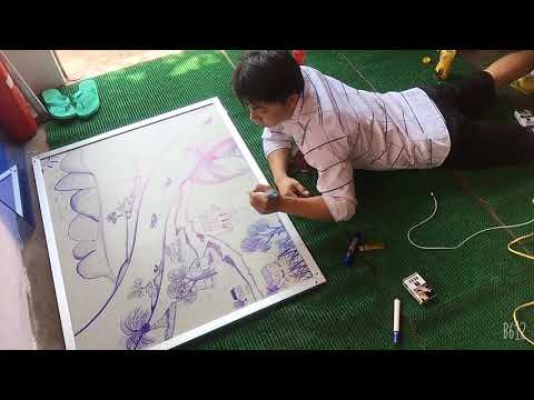 Vẽ tranh treo tường
