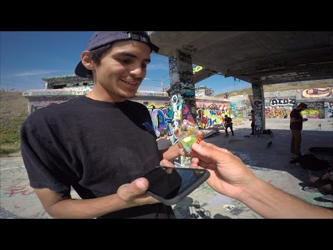 SKATEBOARDING VLOG - SKATERS PLAY BEAN BOOZLED - A DAY WITH NKA