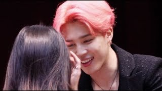 190421 Bts Aladin Fansign Jimin - My Dumpling-Like Cheeks Are Called The Dumplings Of Love