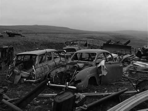 Urban Exploration Car graveyard Bakkafj r ur Iceland 