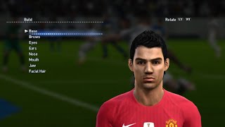Cristiano Ronaldo Clic Players - Manchester United Build Face & Stats Pes 2013