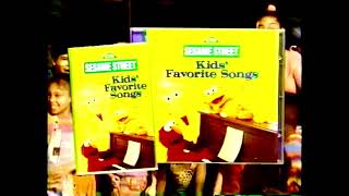 Sesame Street Cd And Cette Promo Light Colored