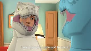 Light Dinosaur Tries To Install A Virus On His Dads Computergrounded