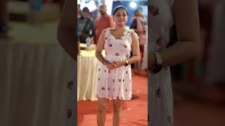 Actress Saniya Babu In Upskit Outfit