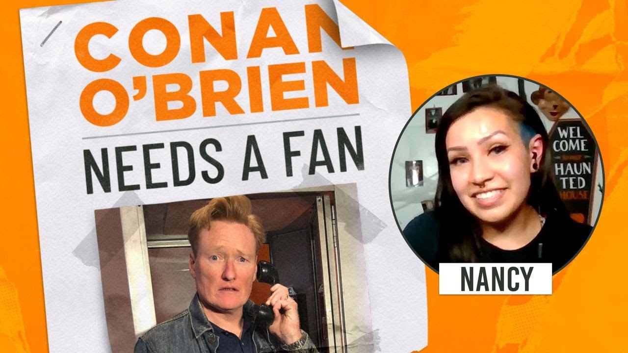 Conan Meets A Professional Haunted House Reviewer | Conan O’Brien Needs a Fan