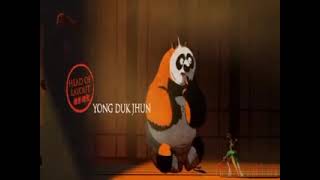 Kung Fu Panda 2008 End Credits Part 1