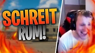 ELOTRIX SCHREIT RUM | APORED KILLT sich mit einem RAKETENWERFER SELBER | Fortnite Highlights Deutsch
