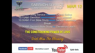 TJAB - The Constraining Power of Love | 12th March 2022