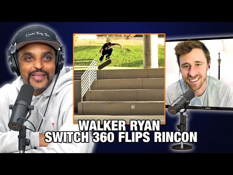 How Many Tries Did It Take Walker Ryan To Switch Tre Flip Down Rincon