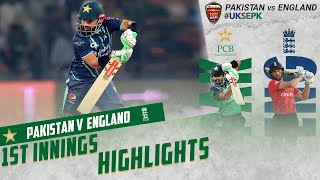 1st Innings Highlights | Pakistan vs England | 5th T20I 2022 | PCB | MU2T