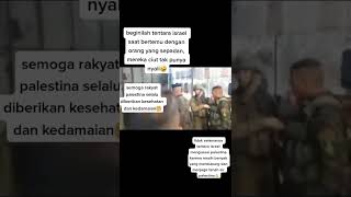 Beginilah Tentara Israel Saat Bertemu Dengan Orang Sepadan Mereka Ciut Tak Berny