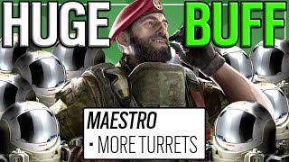Maestro Got A Mive Buff