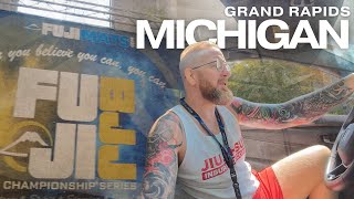 Michigan Jiu Jitsu Road Trip Vlog Gym Visits Fuji Bjj Tournament Highlights